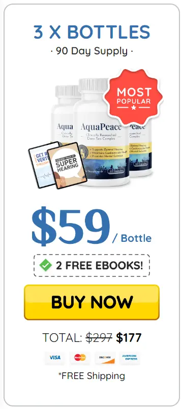 AquaPeace - 3 Bottles